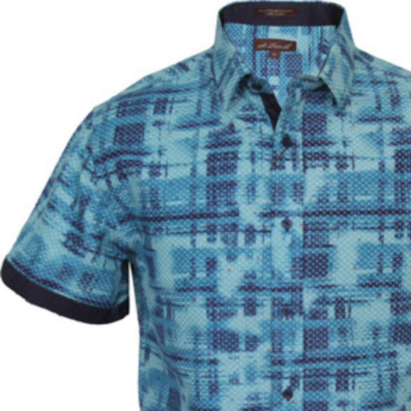 4X Mens Big Tall Microfiber Short Sleeve Shirt 4XL - Picture 3 of 5